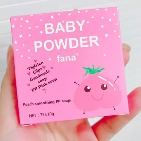 تصویر صابون سفید کننده و ضد جوش بدن با عصاره هلو وزن ۱۰ گرم 