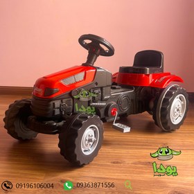 تصویر تراکتور پدالی کودک برند پیلسان - Pilsan Tractor Active Pedal 