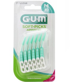 تصویر خلال دندانی جی یو ام مدل سافت پیکس بسته ۳۰ عددی 