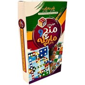 تصویر بازی فکری منچ و مارپله (چالشی هواپیمایی) 