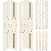 تصویر پک کامل محافظ و ضربه گیر بدنه خودرو ماهوت سری RAZR رنگ white مناسب برای MVM 530 