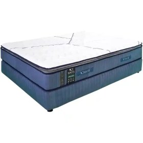 تصویر تشک نفیس مدل ارکیده B سایز دو نفره متوسط 160*200 nafis mattress Orchid model B