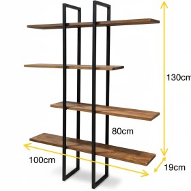 تصویر شلف دیواری مدل برلین 