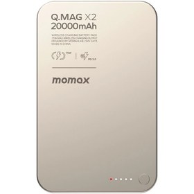 تصویر پاوربانک مگ سیف مومکس مدل Q.MAG ظرفیت 5000/10000/20000mAh Q.max momax power bank