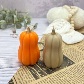 تصویر شمع کدو حلوایی 