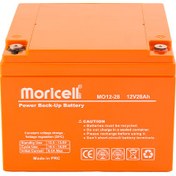 تصویر باتری یو پی اس 12 ولت 28 آمپر موریسل Moricell 12V 28Ah VRLA Battery