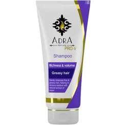 تصویر شامپو حجم دهنده موهای چرب آدرا Adra Greasy Hair Richness And Volume Shampoo