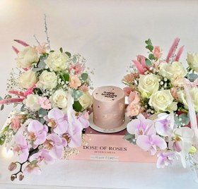 تصویر باکس گل و کیک vip دخترانه 