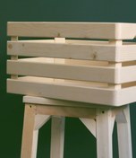 تصویر سبد چوبی نظم‌دهنده 