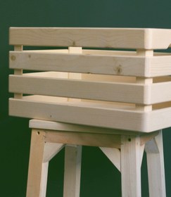 تصویر سبد چوبی نظم‌دهنده 