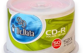 تصویر سی دی خام دکتر دیتا باکس دار 50 عددی (Dr.Data) Dr.Data CD-R