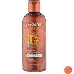 تصویر روغن آفتاب آردن سان حاوی اکلیل مدل Shimmer and Carrot حجم 250 میلی لیتر 