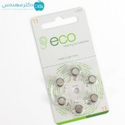 تصویر باتری سمعک اکو شماره 13 بسته 6 عددی Batteries  ECO(Model 13)