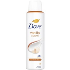 تصویر اسپری ضدتعریق داو مدل وانیلا سنت (Vanilla scent) Dove Antitranspirant Deospray Vanilla Scent 150ml