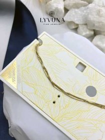 تصویر پابند طلایی دو ردیفه 