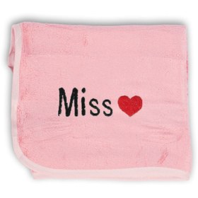 تصویر حوله ورزشي طرح Miss Love کد 901041 ُSport towel 00901041