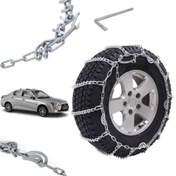 تصویر زنجیر چرخ کمربندی دنا پلاس برند BOHU اصل رنگ سفید 