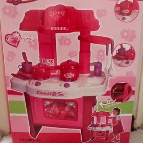 تصویر اسباب بازی دخترونه ست آشپزخانه مدل Kitchen Set آیتم 00852 سایز متوسط برند بیبی بورن 