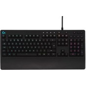 تصویر کیبورد با سیم گیمینگ لاجیتک مدل G213 