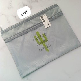 تصویر کیف (پوشه) دو زیپ 