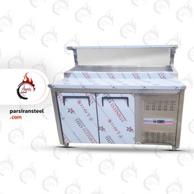 تصویر تاپینگ پیتزا زیر فریزری 