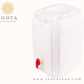 تصویر گالن 20 لیتری شیر دار 