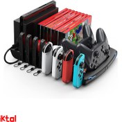 تصویر پایه نگه دارنده شارژر نینتندو سوئیچ مدل NS-080 