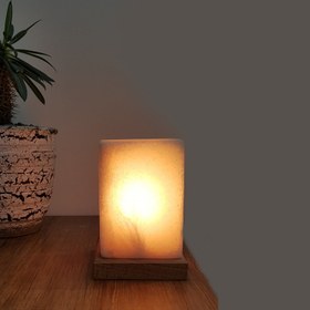 تصویر آباژور سنگ نمک مدل SRC01 نارنجی مدل 508109 