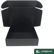 تصویر کارتن کیبوردی مشکی 23 × 14.5 × 6 