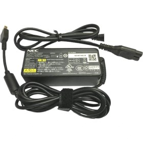 تصویر شارژر اورجینال لپ تاپ 3.25A/20V برند NEC مدل NEC A13-065N1A 