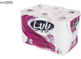 تصویر دستمال توالت پاپیا بسته 12 عددی Papia toilet paper pack of 12 pieces