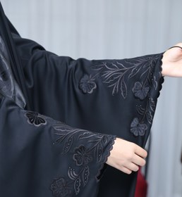 تصویر چادر جواهردوزی گل مخمل - ۱۷۵ 