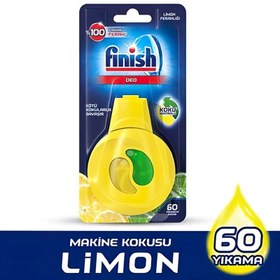 تصویر خوشبو کننده ماشین ظرفشویی فینیش رایحه لیمو حجم 4 میل FINISH DISH WASHER FRESHENER LEMON SPARKLE