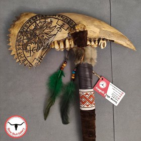 تصویر تبر فک وایکینگی طرح اژدها 