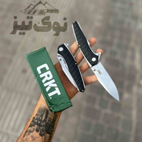 تصویر چاقو جیبی اورجینال بزرگ طبیعت گردی(CRKT) 