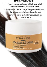 تصویر ماسک مو اورجینال برند Byphasse مدل Keratin Saç Maskesi 250ml کد 745166433 