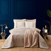 تصویر روتختی دو نفره رزگلد ۸ پارچه برند کاراجا هوم مدل Lyra Karaca home Lyra