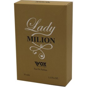 تصویر عطر زنانه وکس مدل lady milion حجم 35 میل 