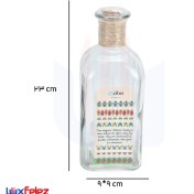 تصویر بطری نوشیدنی زیباسازان شیشه ای 