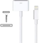 Apple Certified 30 Pin USB Charging Cable, 4.0ft USB Sync Charging Cord  iPhone Compatible for 4 4s 3G 3GS iPad 1 2 3 iPod Touch Nano White (1 PCS)