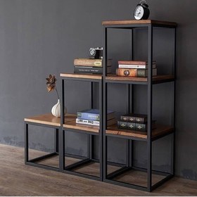 تصویر شلف دکوری کاتن مدل 43 دکوری ساده و شیک