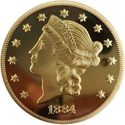 تصویر سکه یادبود ایالات متحده امریکا 1884 ابکاری طلا 