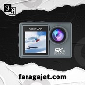 تصویر دوربین ورزشی اکشن کمرا (Action Camera) ضد آب 5K دوربین ورزشی دوربین ورزشی اکشن کمرا (Action Camera) ضد آب 5K