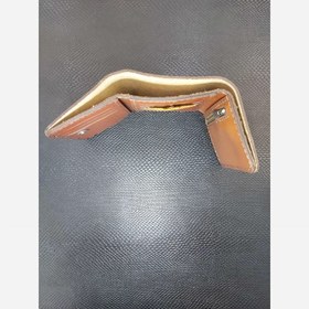 تصویر کیف پول و کارت مدل 05 - قهوه ای 