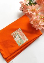 تصویر تیشرت زنانه نخ پنبه فری سایز طرح تمبر 