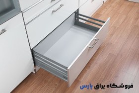 تصویر ریل کشو تاندم باکس بلند یونی هوپر کد DD4 