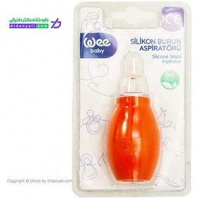 تصویر پوار تخلیه بینی تمام سیلیکونی سر باریک کد 860 وی بیبی Wee Baby Silicone Nasal Aspirator code 860