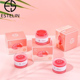 تصویر ست 3در1 مراقبت از لب گیلاس استلین و رفع تیرگی لب 10گرم ESTELIN 3 in 1 Lip Care Set Cherry Sugar Lip Scrub Moisturizing Lip Balm 