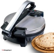 تصویر نان پز جی پاس مدل GCM6125N Geepas Mexican Style Tortilla Press | Roti/Chapati Maker