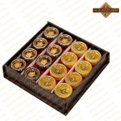 تصویر مهره تخته نرد طرح فروهر کد 1005 